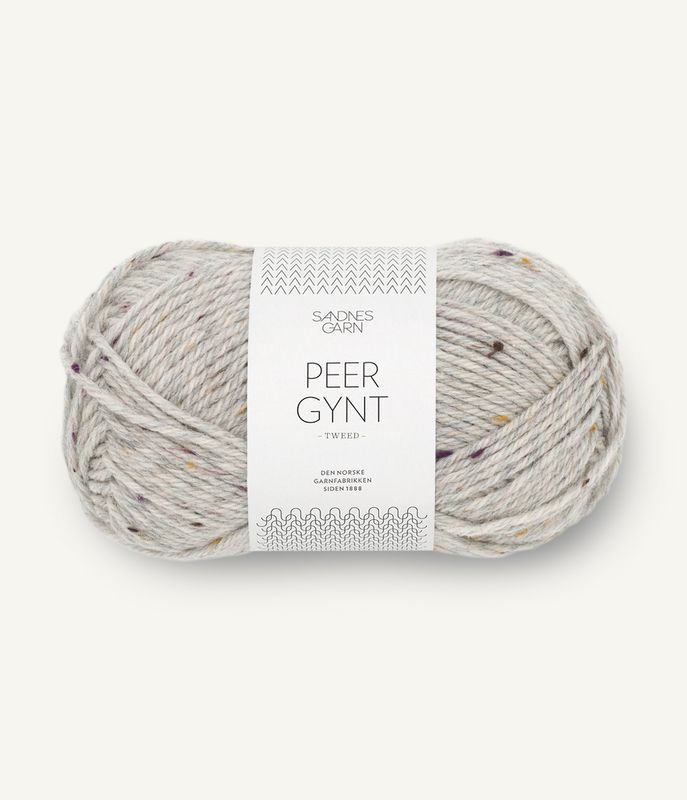 Peer Gynt 1035 Light Grey Melange / Autumn Tweed